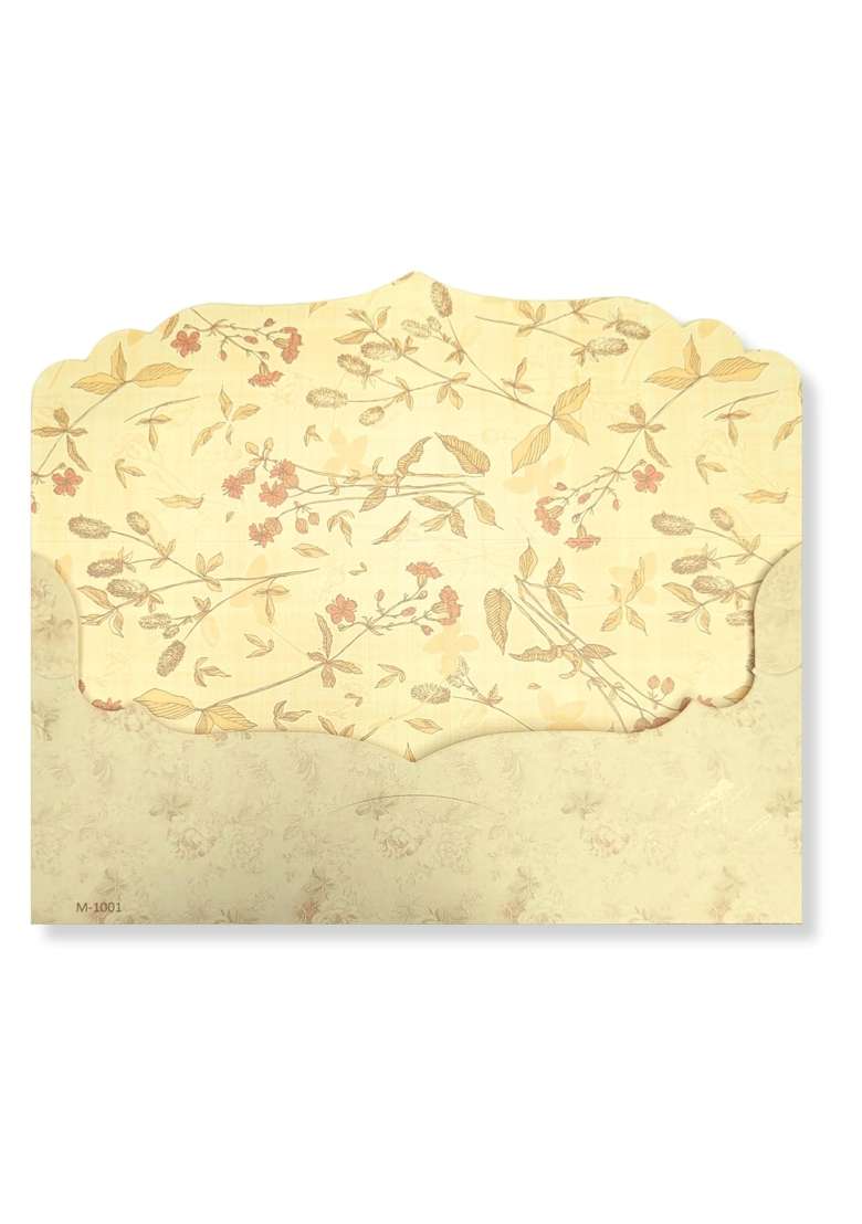 Fonsie Cash Shagun Fancy Design Envelopes for Gifting Money on Wedding Gift Baby Shower Gift Shagun Pack of 50 - Indya