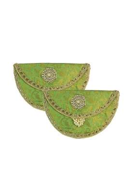Navkathanak Green Cloth Shagun Lifafa
