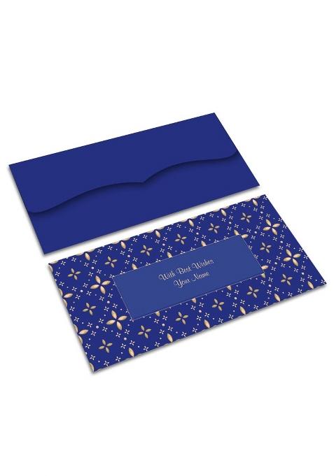 Brown Cloud Customised Exclusive Designer Velvet Finish Shagun Money Gift Envelope Cover Lifafa Pack of 20