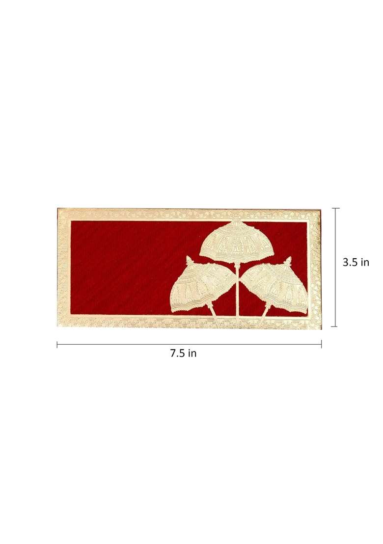 Peeplvalue Multicolor 100 Pcs Premium Designer Handmade Sagan Cash Gift Money Envelopes - Indya