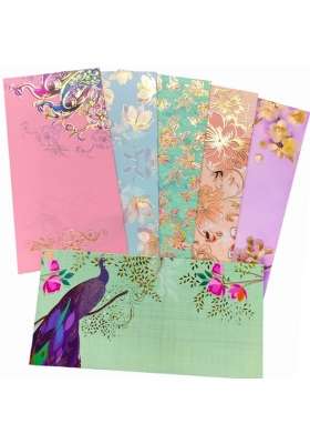 Delhi Dezigns Designer Shagun Envelopes for Money Gifting in Wedding Sagan Birthday Return Gift Pack of 30