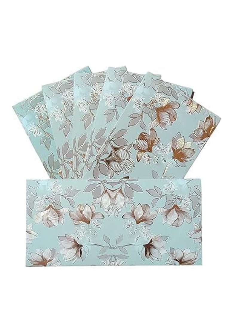 Delhi Dezigns Designer Shagun Envelopes for Money Gifting in Wedding Sagan Birthday Return Gift Pack of 30 - Indya