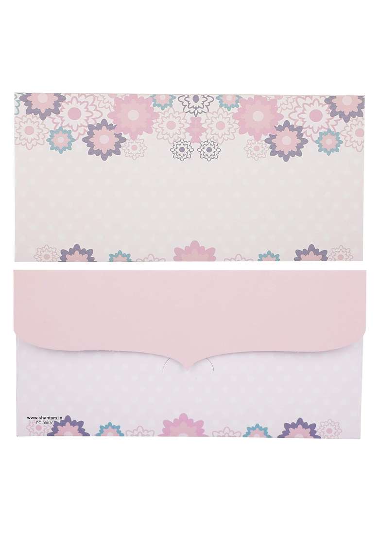 Shantam Multicoloured Shagun Envelope for Wedding Party Festivals Pack of 30 - Indya