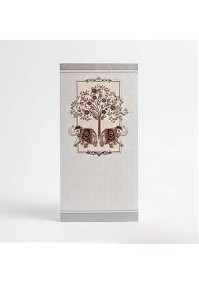V Multicolour Royal Elephant Shagun Envelope Vertical Cash Cover for Cash Gifting