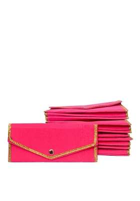 Dulhan Fancy Velvet Shagun Envelopes Big Size Money Gift Lifafa Set of 10