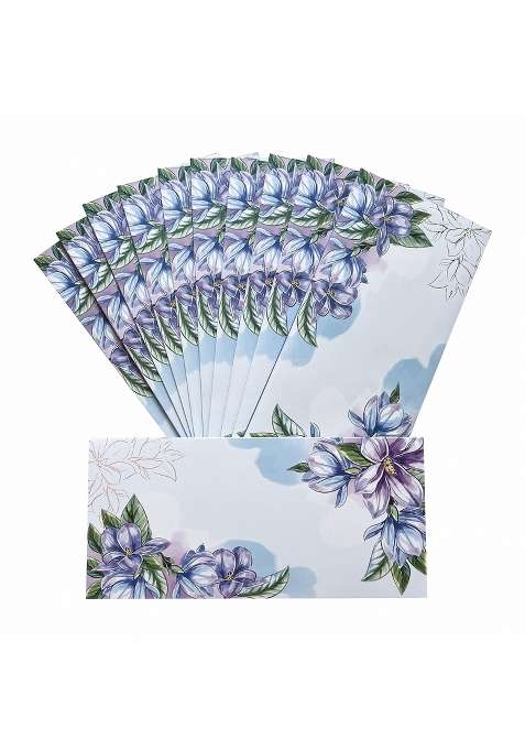 Vestta Elegance Redefined Shagun Envelopes for Money Floral Vintage Design Matt Finish 7 and Half L