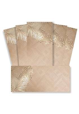 Fonsie Cash Shagun Fancy Design Envelopes for Gifting Money on Wedding Gift Baby Shower Gift Shagun Pack of 50