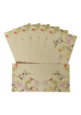 Jhintemetic Colourful Designer Shagun Lifafa Money Gift Envelope Digitally Printed for Gifting Money Pack of 30