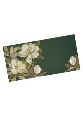 Vanya Creations Flower Design Shagun Envelopes for Gifting Cash Money Cover Velvet Finish Paper Tuck Pack of 50