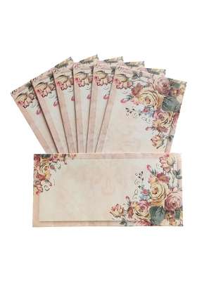 Jhintemetic Colourful Designer Shagun Lifafa Money Gift Envelope Digitally Printed for Gifting Money Pack of 40