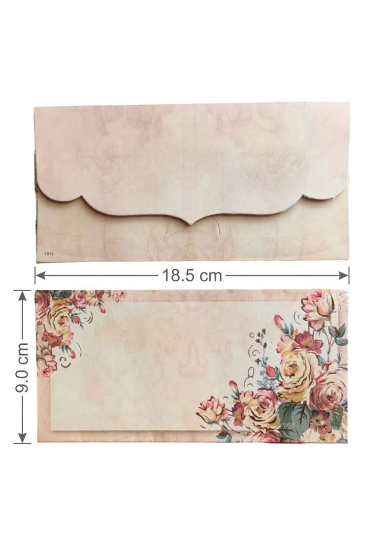 Jhintemetic Colourful Designer Shagun Lifafa Money Gift Envelope Digitally Printed for Gifting Money Pack of 40 - Indya