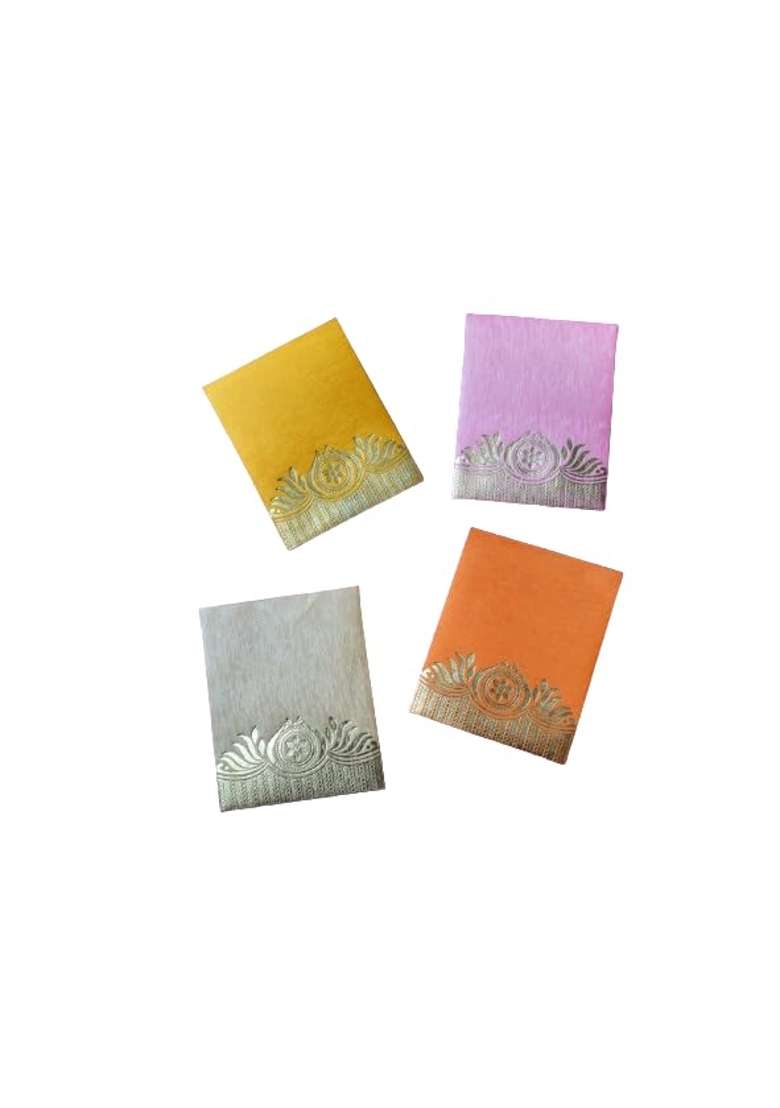 Stlyz Multicolour Money Gift Envelopes Handmade Printed Shagun Cash Envelope Lifafa for Wedding Pack of 100 - Indya