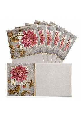 Jhintemetic Colourful Designer Shagun Lifafa Money Gift Envelope Digitally Printed for Gifting Money Pack of 40