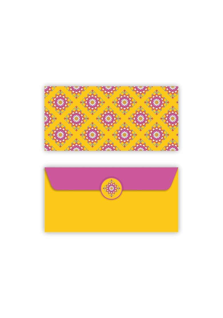 Anne Print Solutions Premium Shagun Envelopes for Money Gifting Designer Wedding Cash Envelopes Pack of 60 - Indya