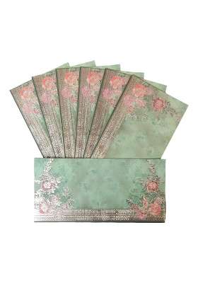 Jhintemetic Colourful Designer Shagun Lifafa Money Gift Envelope Digitally Printed for Gifting Money Pack of 40