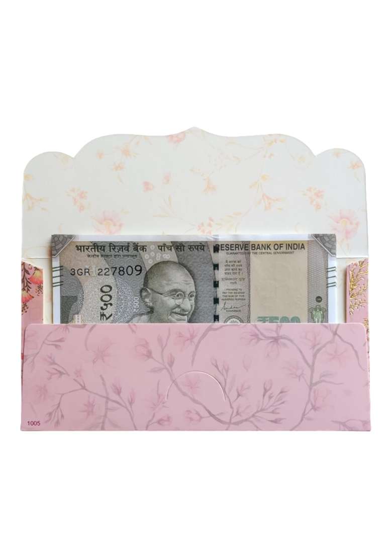 Jhintemetic Colourful Designer Shagun Lifafa Money Gift Envelope Digitally Printed for Gifting Money Pack of 40 - Indya