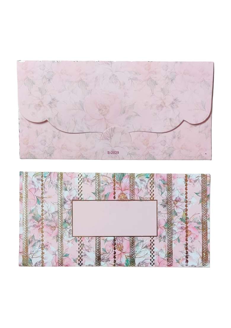 Jhintemetic Colourful Designer Shagun Lifafa Money Gift Envelope Digitally Printed for Gifting Money Pack of 40 - Indya