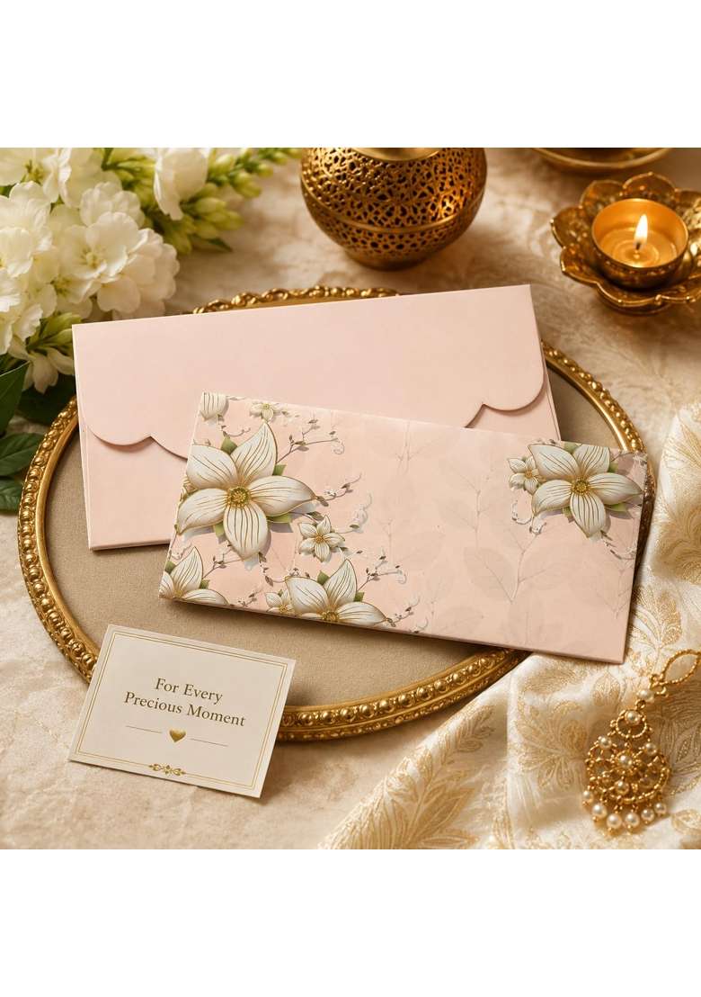 Jhintemetic Colourful Designer Shagun Lifafa Money Gift Envelope Digitally Printed for Gifting Money Pack of 40 - Indya