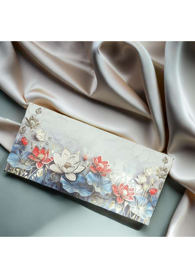 Fonsie Cash Shagun Fancy Design Envelopes for Gifting Money on Wedding Gift Baby Shower Gift Shagun Pack of 30 - Indya