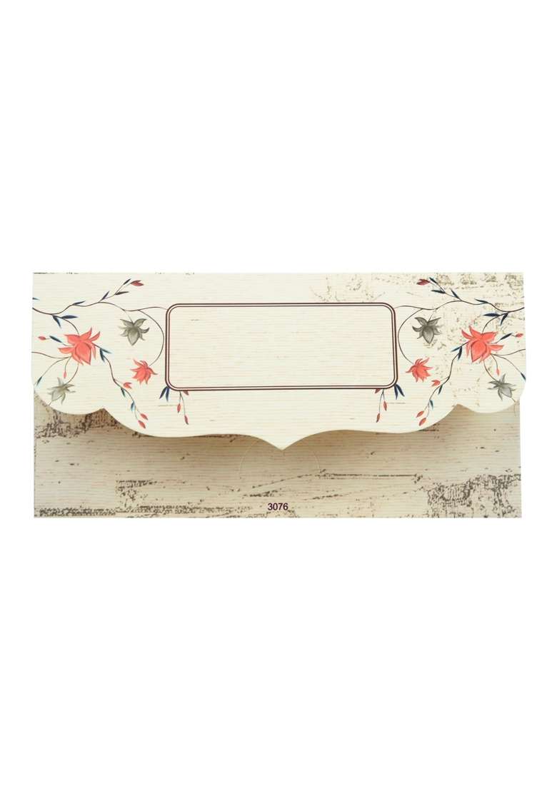 Fonsie Cash Shagun Fancy Design Envelopes for Gifting Money on Wedding Gift Pack of 50 - Indya
