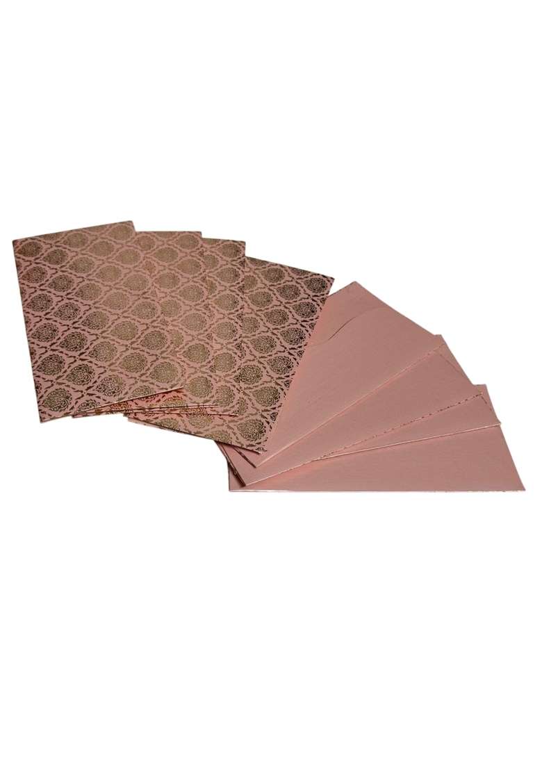 Peeplvalue Classic Pattern Designer Cash Gift Envelopes for Gifting Money on Wedding Baby Shower Shagun - Indya
