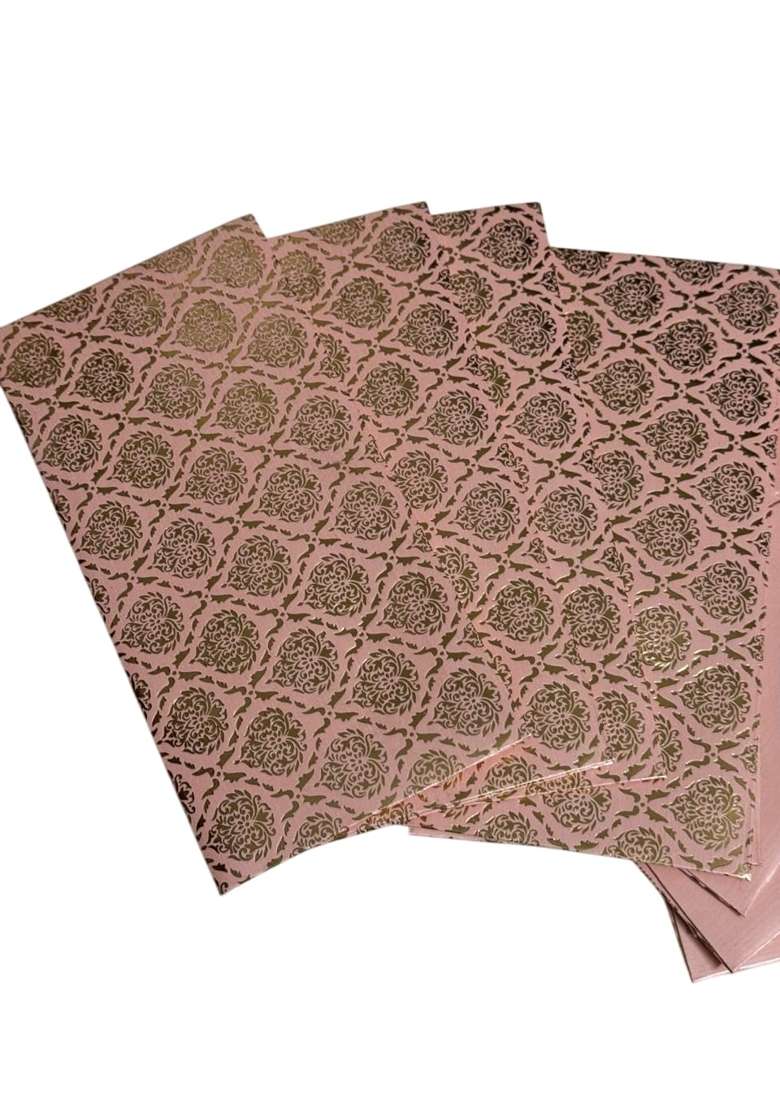 Peeplvalue Classic Pattern Designer Cash Gift Envelopes for Gifting Money on Wedding Baby Shower Shagun - Indya