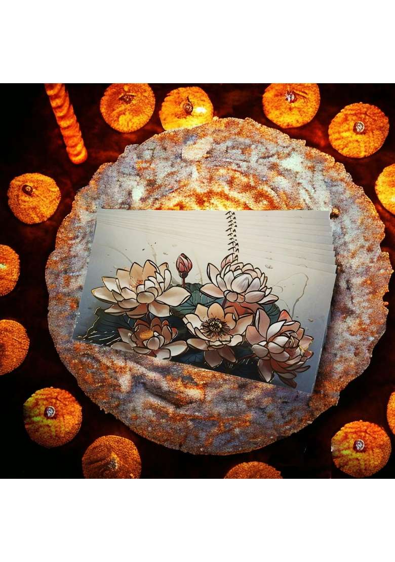 Bahubali Digiglam Top 4 Design Gold Printed Shagun Envelopes for Wedding Lifafa Pack of 40 - Indya