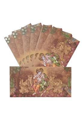 Jhintemetic Colourful Designer Shagun Lifafa Money Gift Envelope Digitally Printed for Gifting Money Pack of 40
