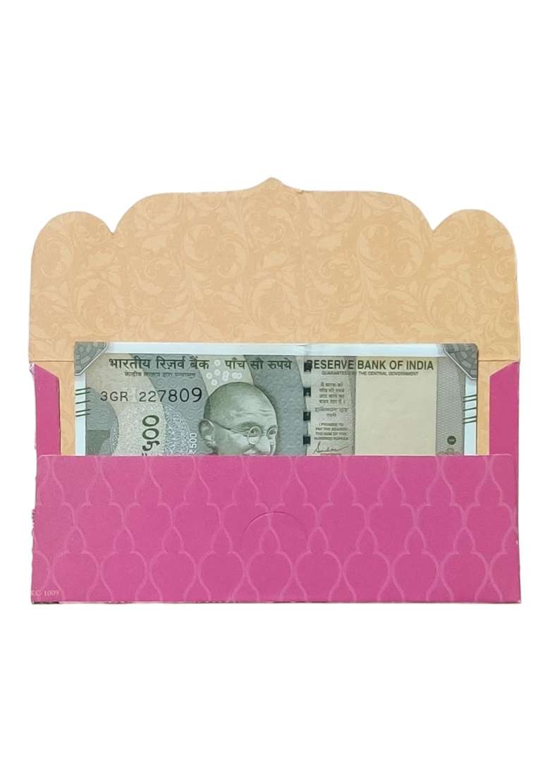 Jhintemetic Colourful Designer Shagun Lifafa Money Gift Envelope Digitally Printed for Gifting Money Pack of 40 - Indya