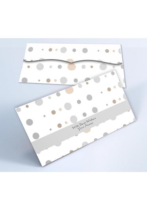 Brown Cloud Customised Exclusive Shagun Money Gift Envelope Cover Lifafa for Kids Children Babies Pack of 20