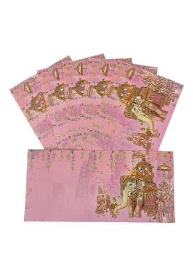 Jhintemetic Colourful Designer Shagun Lifafa Money Gift Envelope Digitally Printed for Gifting Money Pack of 40