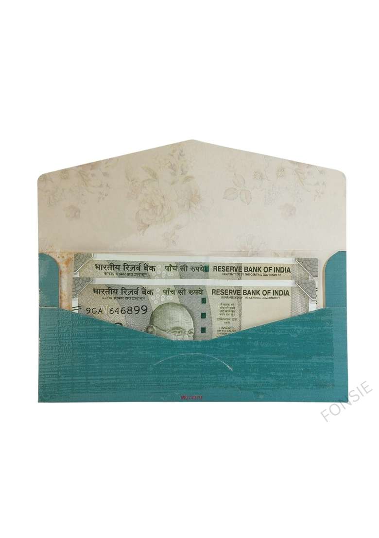 Fonsie Radha Krishna Ji Design Cash Envelopes for Gifting Money on Wedding Gift Baby Shower Gift Pack of 30 - Indya