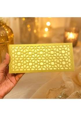 Izels Premium Shagun Envelopes Lifafa Laser Cut Money Gift Covers for Weddings Birthdays Pack of 30