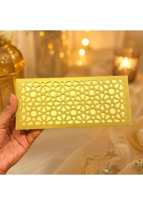 Izels Premium Shagun Envelopes Lifafa Laser Cut Money Gift Covers for Weddings Birthdays Pack of 30