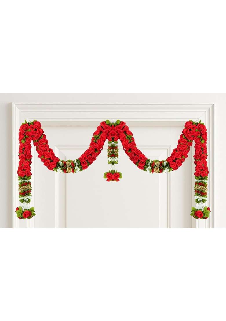 Amazon Brand Umi Toran for Main Door Entrance Bandarwal for Festival Pooja Mandir and Wedding - Indya
