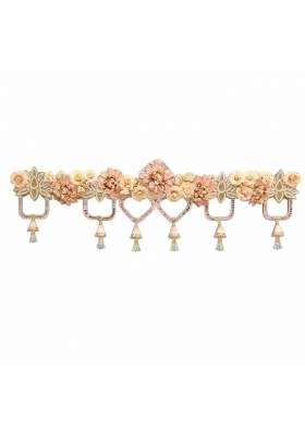 Vrindavanstore Toran for Main Door Hanging Floral Door Toran with Artificial Flowers
