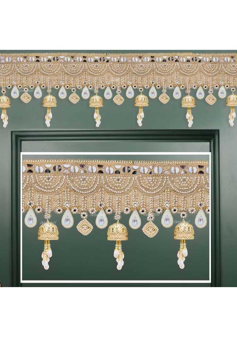 Divyakosh Toran for Main Door Entrance Luxury Festoon Bandanwar - Indya