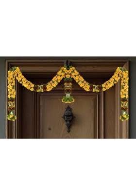 Daedal Crafters Rose Door Set Toran for Main Door Entrance
