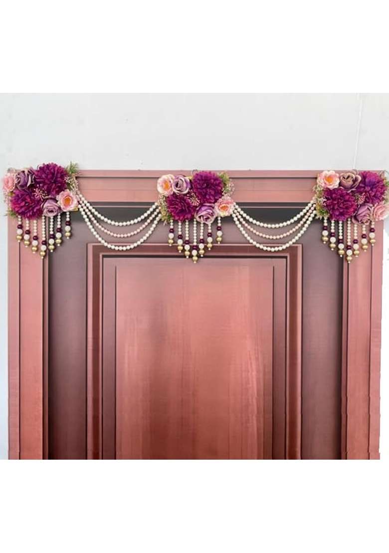 ART by Chaitasi Handmade Stylish Toran for Door Latest Entrance Door Thoranam for Home Decor Diwali Bandarwal - Indya