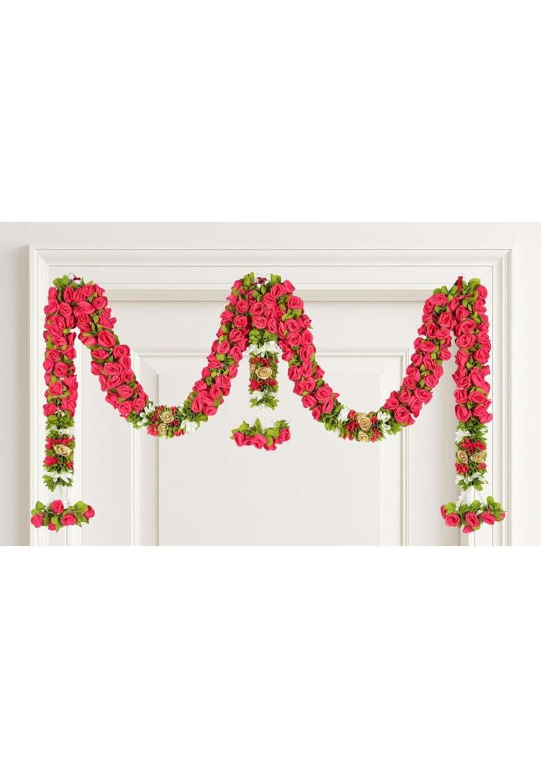 Amazon Brand Umi Toran for Main Door Entrance Bandarwal for Festival Pooja Mandir and Wedding - Indya