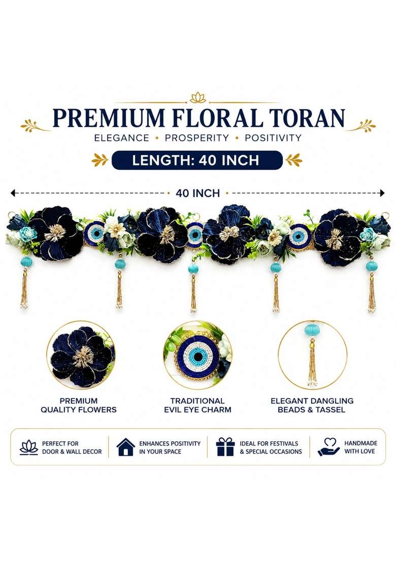 Adikala Toran Bandhanwar for Door Entrance Home Decoration and Office Decor - Indya