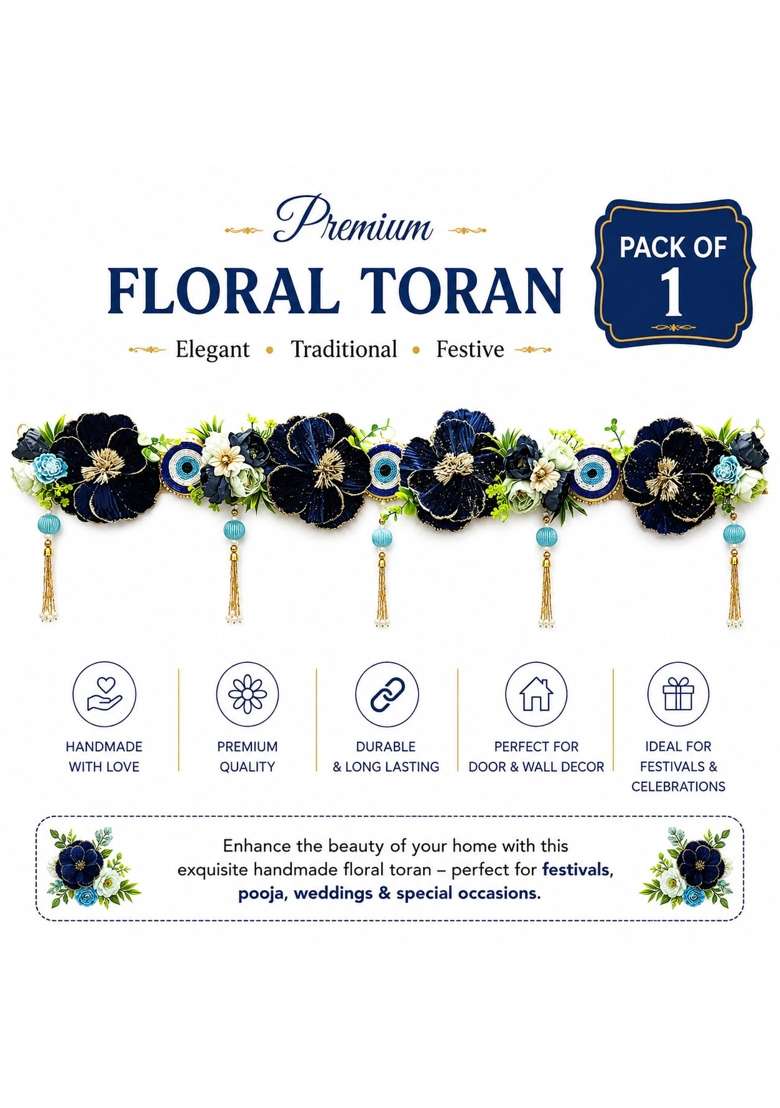 Adikala Toran Bandhanwar for Door Entrance Home Decoration and Office Decor - Indya