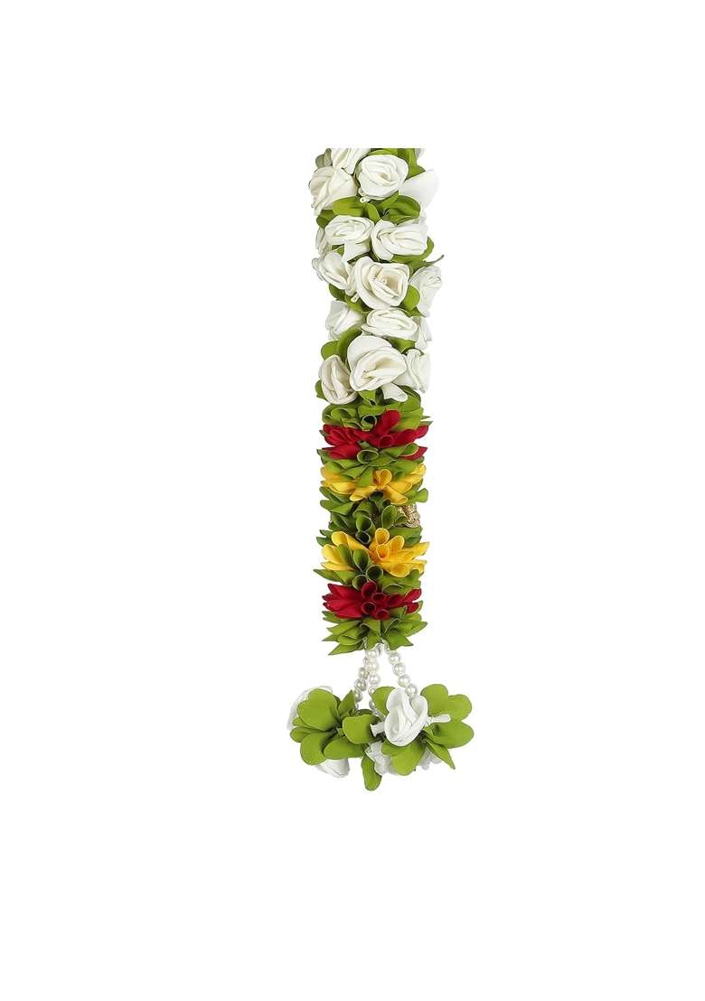 Daedal Crafters Rose Door Set Doorway Flower Toran for Main Door Entrance - Indya