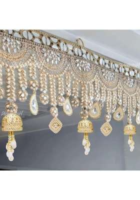Divyakosh Multicolour Toran for Door Entrance 4Ft Luxury Festoon Bandanwar Toran