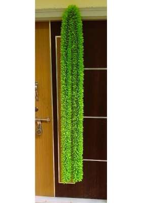 Green Dry Garland World Wall Decor Backdrop Garlands for Main Door Entrance Home Pooja Mandir Decoration