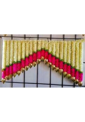 Dry Garland World Door Toran Hangings for Main Door Entrance Pooja Room and Home Decoration Backdrop Item