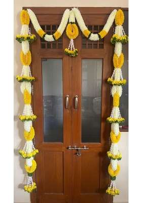Dry Garland World Door Toran Hangings Zero Beads for Main Door Entrance
