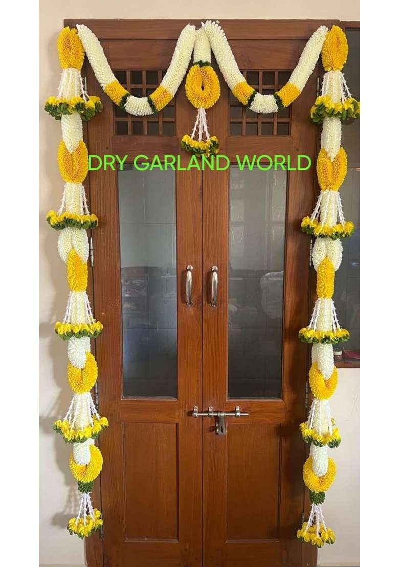 Dry Garland World Door Toran Hangings Zero Beads for Main Door Entrance - Indya