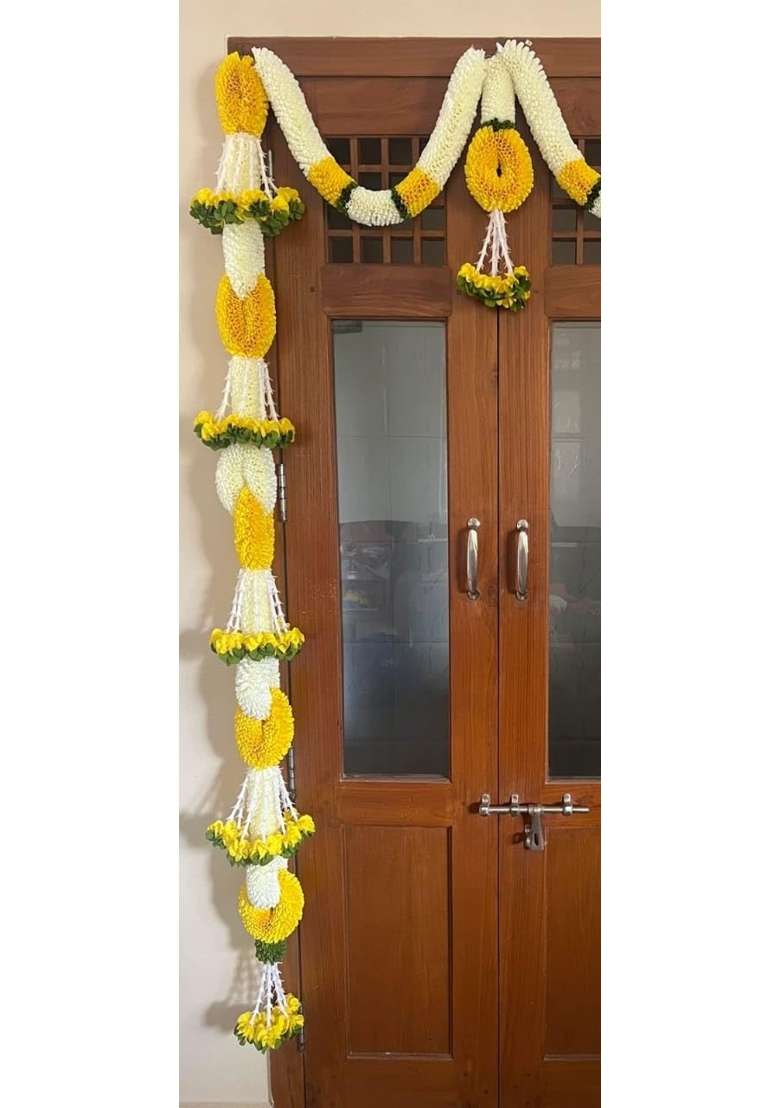 Dry Garland World Door Toran Hangings Zero Beads for Main Door Entrance - Indya