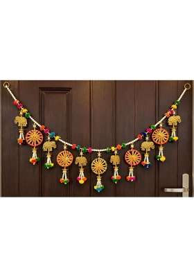 Sellplus Handmade Bandhanwar Toran Decorative Festive Bandhanwar Toran Door Hanging for Diwali Pack of 1